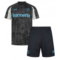 Camisa de Futebol Bayer Leverkusen Alejandro Grimaldo #20 Equipamento Alternativo Infantil 2024-25 Manga Curta (+ Calças curtas)